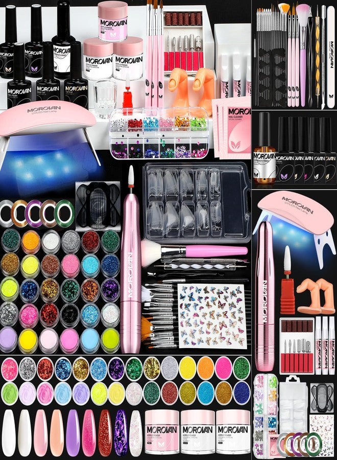Morovan Acrylic Nail Kit with Everything: Beginners Professional Nail Kit Set for Starter Acrylic Nail with Drill Nail Christmas - Image 1