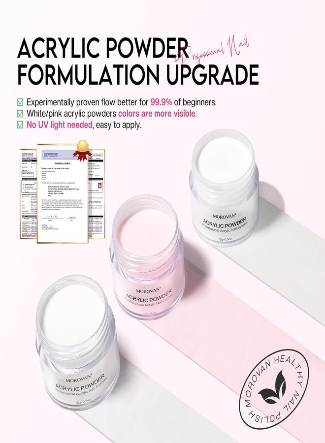 Morovan Acrylic Nail Kit with Everything: Beginners Professional Nail Kit Set for Starter Acrylic Nail with Drill Nail Christmas - Image 3