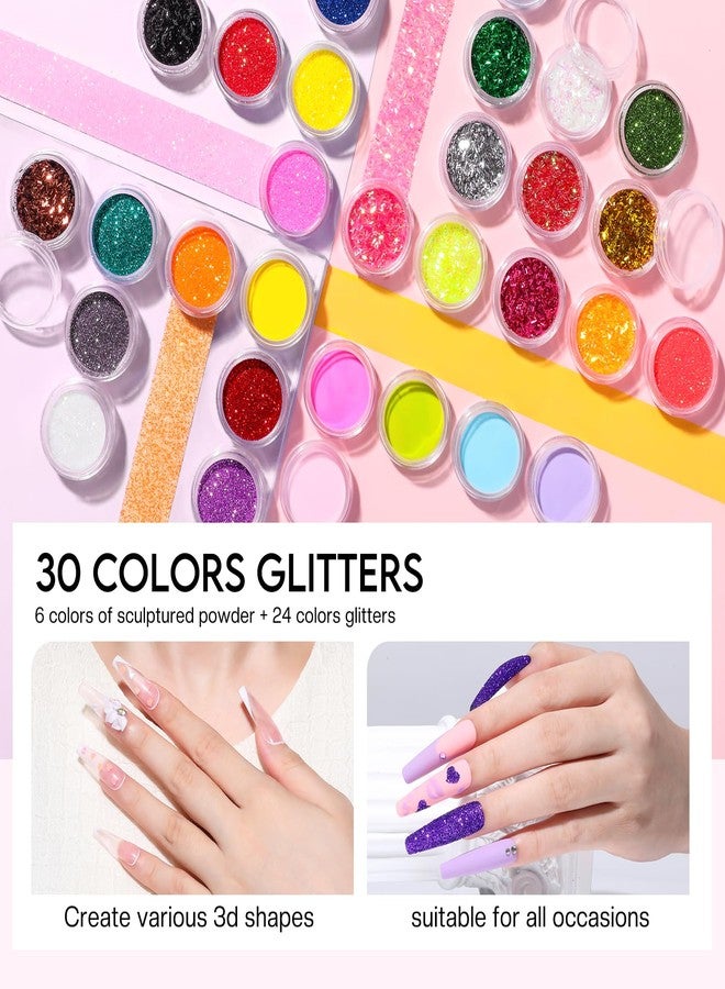 Morovan Acrylic Nail Kit with Everything: Beginners Professional Nail Kit Set for Starter Acrylic Nail with Drill Nail Christmas - Image 4