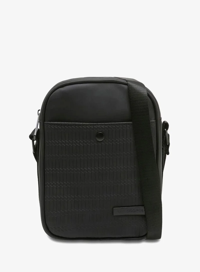 Lee Cooper Men Textured Crossbody Bag
