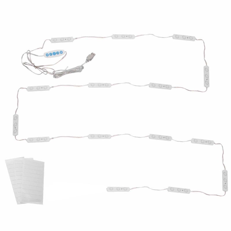 أضواء مرآة التجميل LED لطاولة التجميل - شريط ضوئي قابل للتعديل DIY لمرآة التجميل مع لمبة ضوئية - Image 1