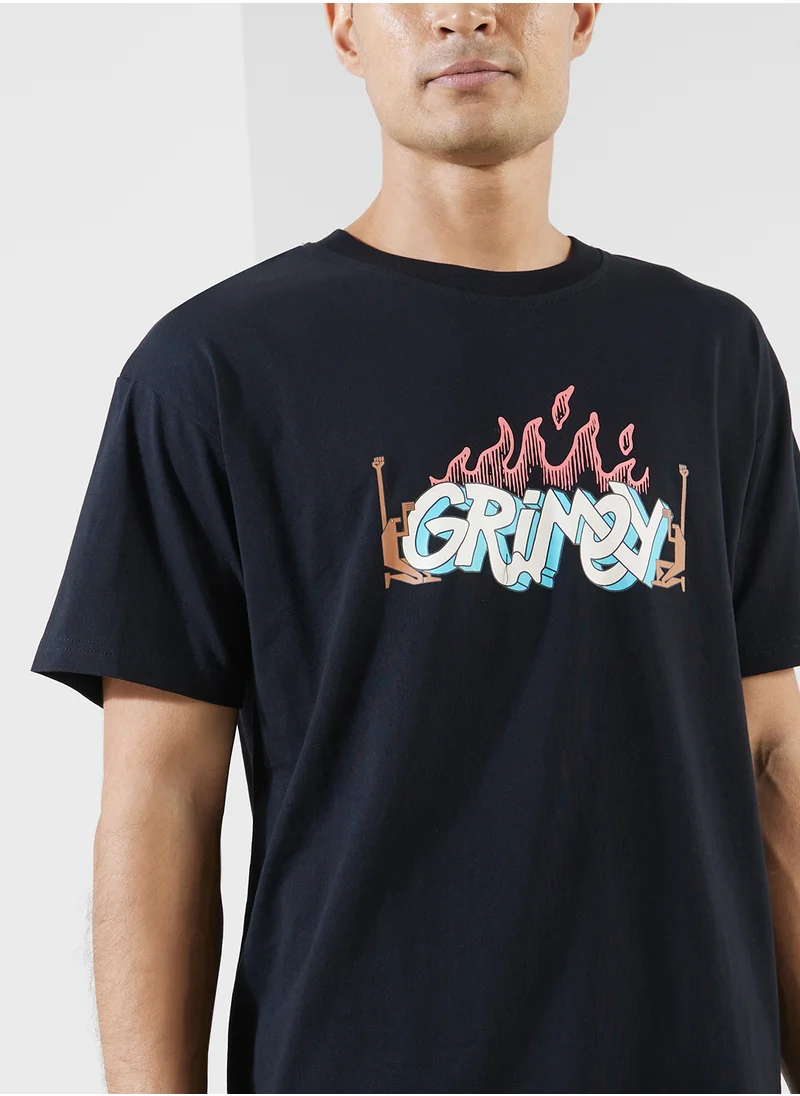 Grimey Jurassic Proud Regular T-Shirt