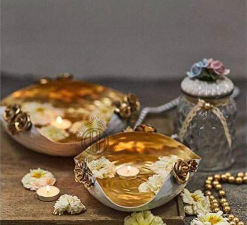 DSH Decorative Urli Bowl for Floating Flowers and Candles - Image 3