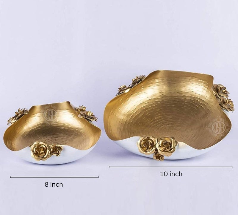 DSH Decorative Urli Bowl for Floating Flowers and Candles - Image 2