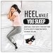 ELESIK Plantar Fasciitis Night Splint and Brace Upgraded Planters Facetious Relief Foot Drop and Achilles Tendonitis Relief Brace Night Splint for Plantar Fasciitis Women Men Black - Image 4