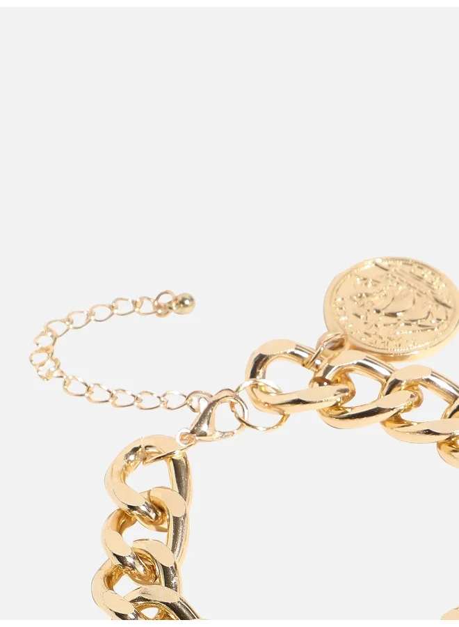 SOHI Shimmering Delight: Sparkling Artificial Bracelet Jewellery