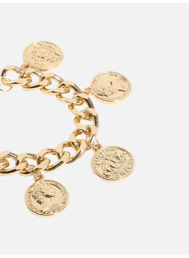 SOHI Shimmering Delight: Sparkling Artificial Bracelet Jewellery