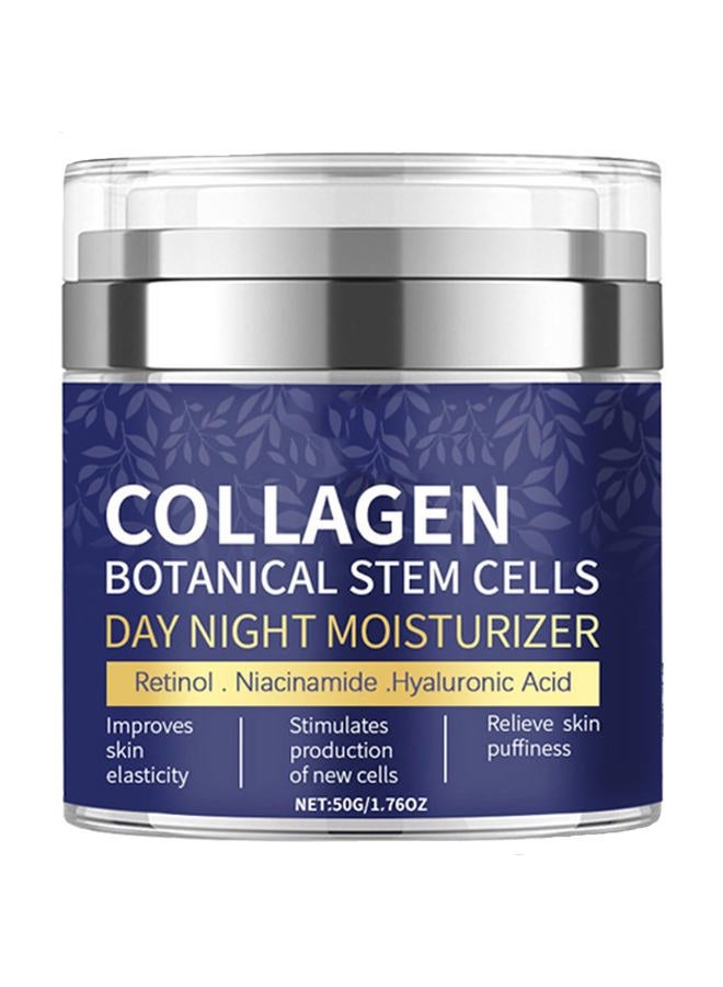 gcdat Collagen Face Moisturizer with Airless Pump - Collagen Botanical Stem Cells Cream for Skin with Retinol, Niacinamide, Hyaluronic Acid - Anti-Aging Day & Night Cream, 1.8 OZ - Image 1