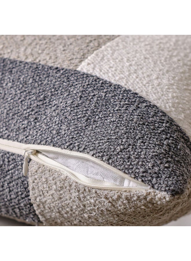 DANUBE HOME Woven Cushion  | Patio Throw Pillow Garden Farmhouse Decor | Decorative Cushion For Outdoor Seating Chair Sofa Swing Gazebo 45X45cm-Glacial Mosaic - Image 3