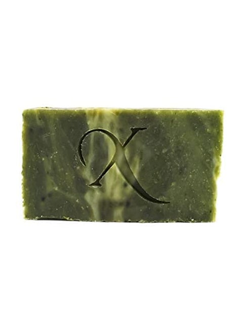 Xotics All Natural Bar Soap Peppermint Body Soap Bars with Spirulina  Simple Handmade Soap with Deep Moisturizing Formula  100 Pure Organic Bath Soap Bar 6oz