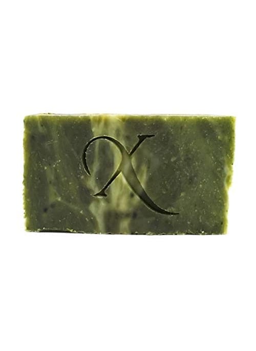 Xotics by Curtis Smith Xotics All Natural Bar Soap Peppermint Body Soap Bars with Spirulina  Simple Handmade Soap with Deep Moisturizing Formula  100 Pure Organic Bath Soap Bar 6oz 