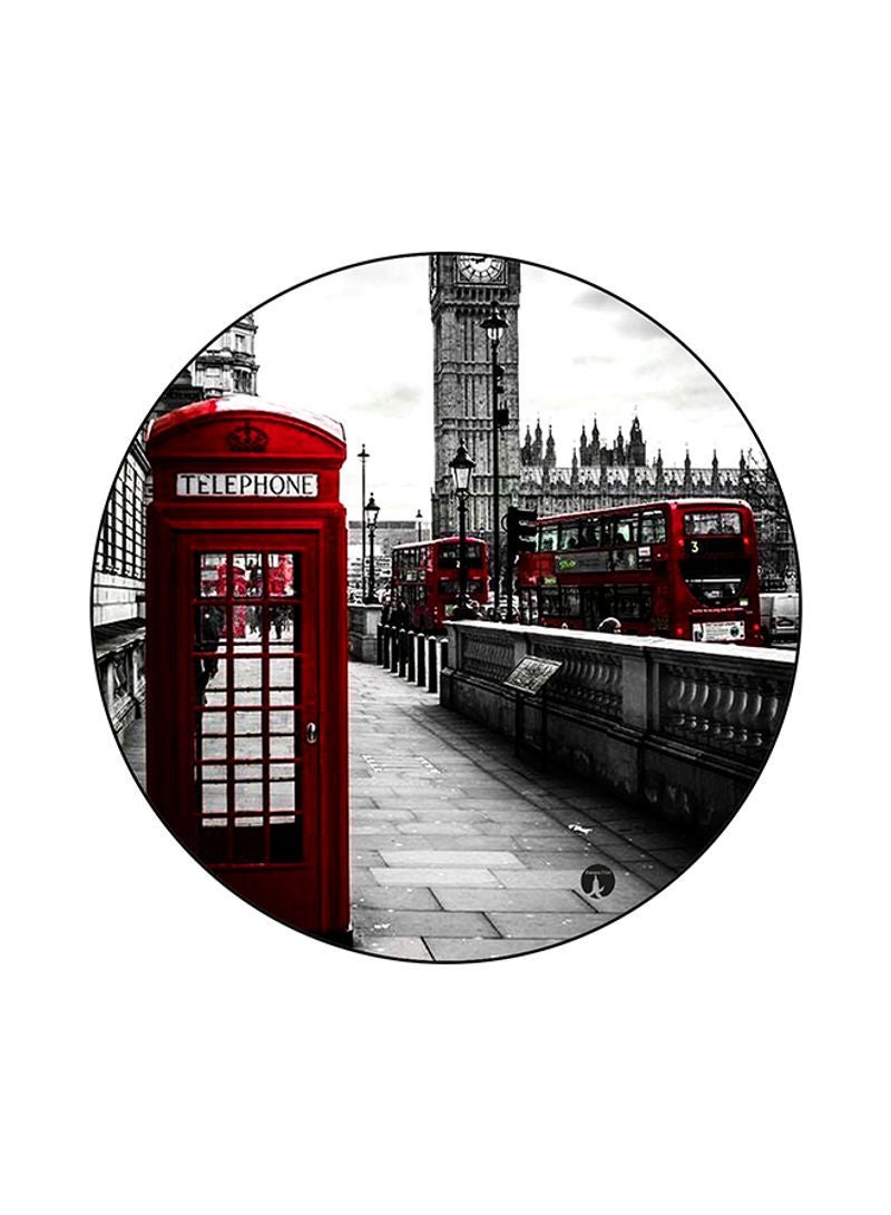 RKN Printed Round Mouse Pad Multicolour