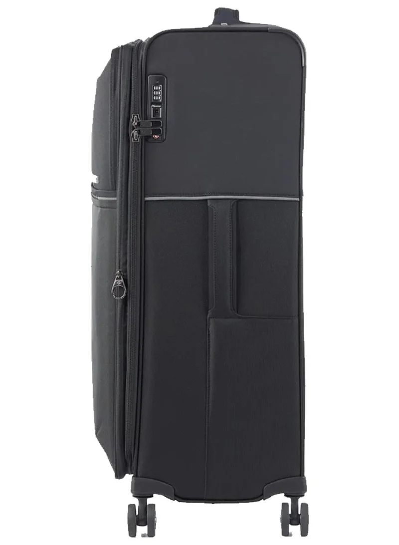 سامسونايت حقيبة سفر دوارة  ساعة  سم - أسود - ضمان عالمي  سنوات