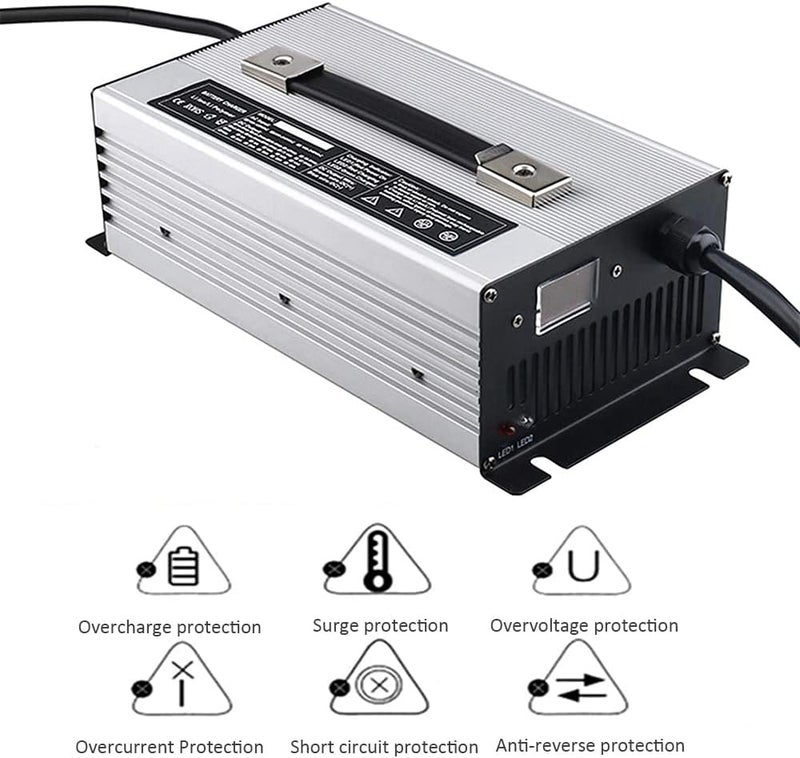 ZCBYBT 1500W High Power Lithium Iron Phosphate Battery Charger - Image 3