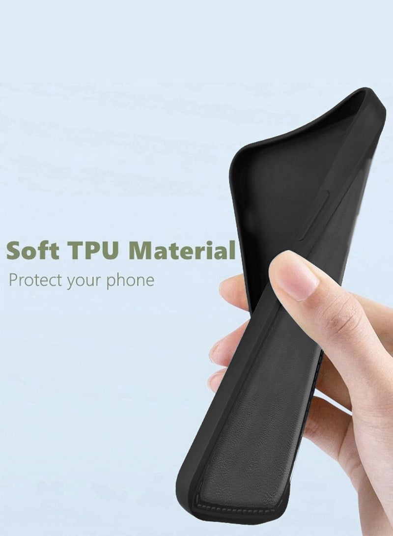 Wtech Apple iPhone Air 5G 2025 Soft Liquid Silicone Case Cover (MCRPSN) - Black - Image 5