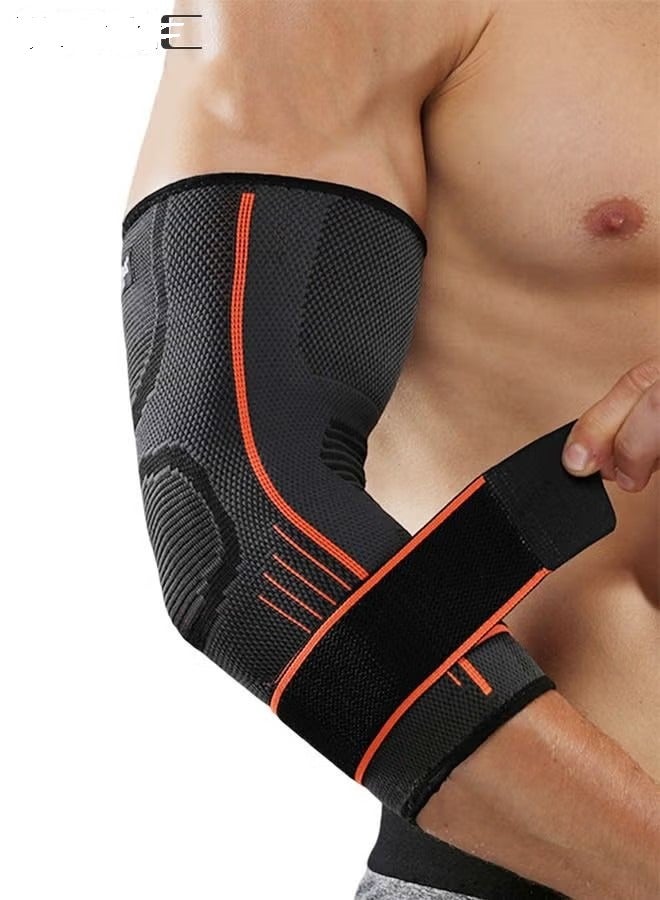 Generic Elbow Support, Compression Support Sleeves, Compression Sports Elbow Pads, Fitness Cycling Sports Elbow Pads, Joint Pain Relief Elbow Compression Sleeves  - Image 1