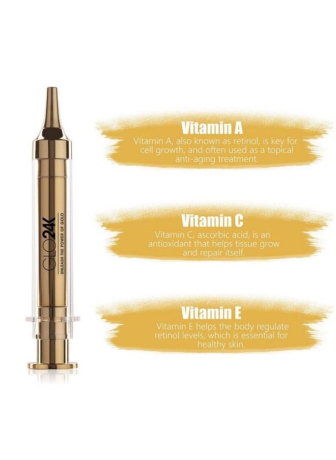 GLO24K UNLEASH THE POWER OF GOLD - Glo24K Instant Facelift Cream With 24K Gold Hyaluronic Acid Peptides And Vitamins Ace A Powerful Noninvasive Alternative To Injections - Image 1