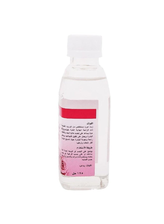 Kuwait Shop Rose Oil For Skin 100% Natural - 125 ml - Image 3