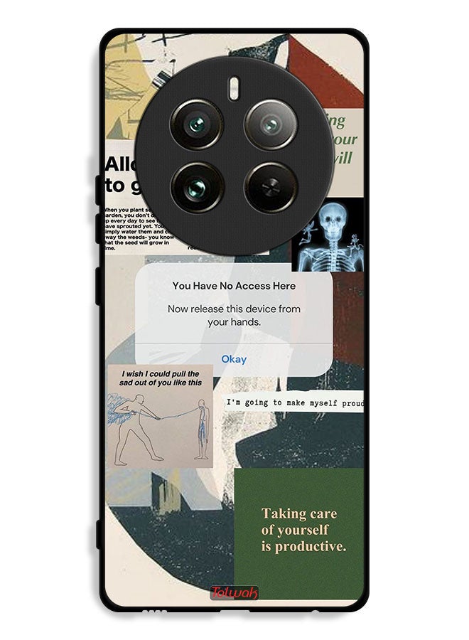 Tolwak Realme 12 Pro 5G Protective Case Cover Allow Yourself To Grow - Image 1