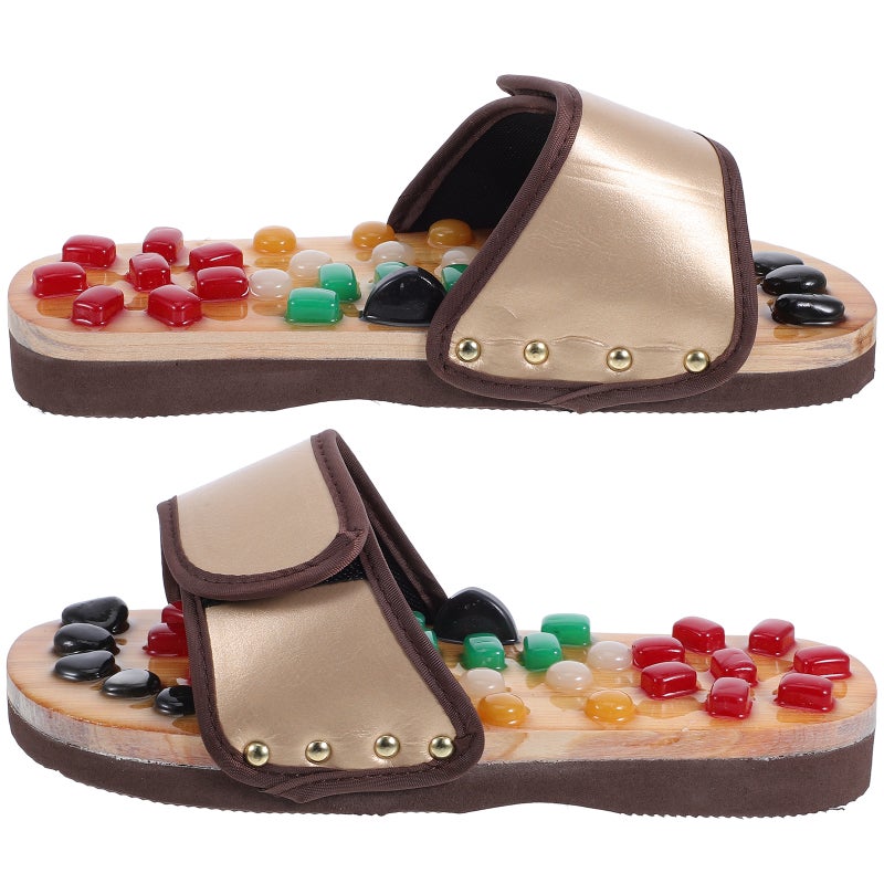 1 Pair Pressure Point Slippers Feet Massage Slipper Shoe Foot Massage Replacement Slippers Feet Massage Slippers - Image 1