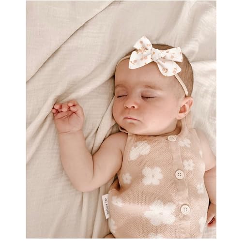 Niceye Baby Headbands and Hairbands Set - 12 Packs of Stretchy Nylon Handmade Hair Accessories for Newborns, Infants, and Toddler Girls - Image 4