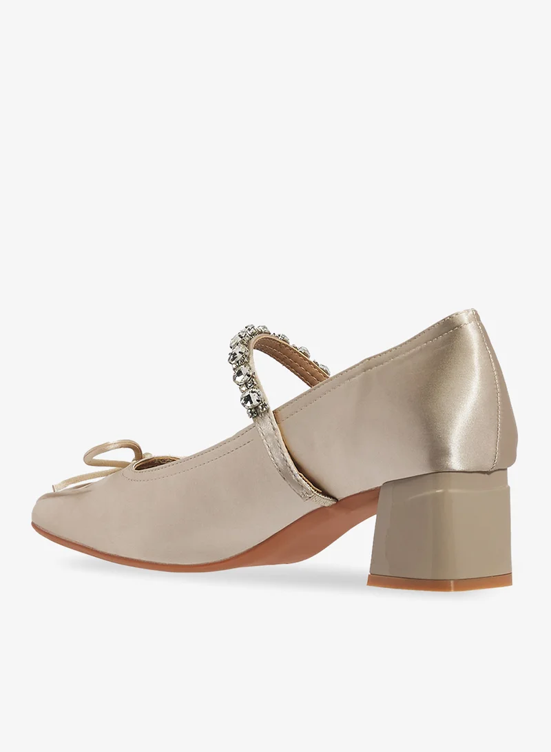 Khizana Beige classic_pumps for Women | Best Price UAE