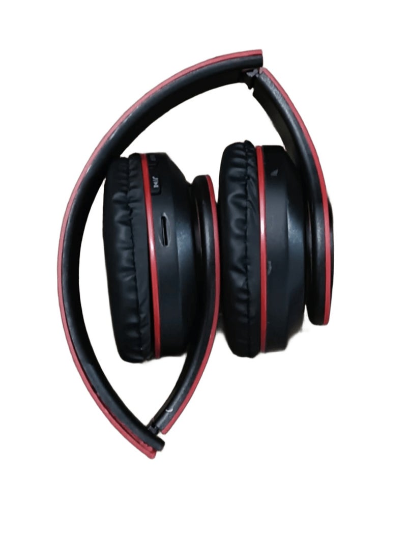 J39 Wireless Bluetooth Stereo Headphone for Music, Supports Memory Cards, Gaming with Microphone for Laptops, Mobile Phones, Computers - Image 2
