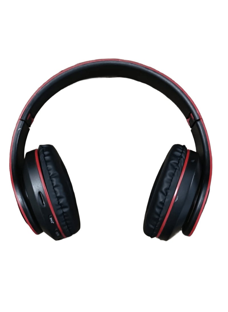 J39 Wireless Bluetooth Stereo Headphone for Music, Supports Memory Cards, Gaming with Microphone for Laptops, Mobile Phones, Computers - Image 1