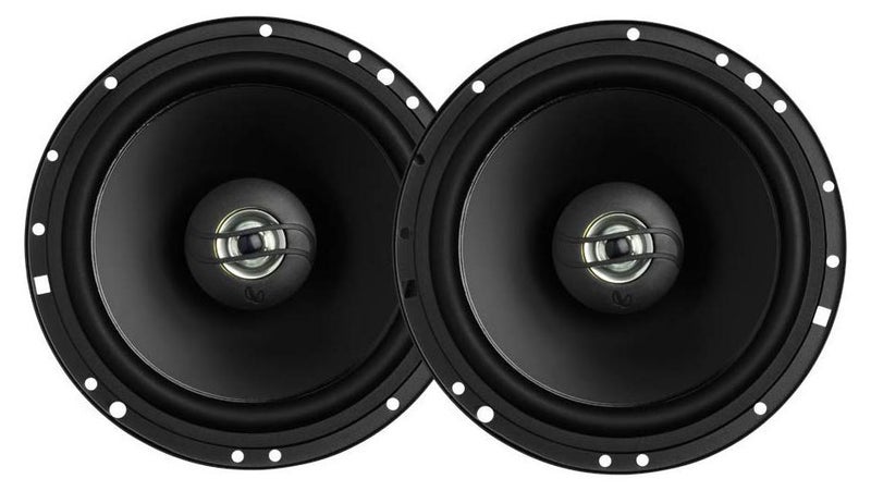 Infinity سماعة سيارة كوكسيل | ألفا 6520F | القدرة القصوى - 320 واط | القدرة الاسمية - 40 واط | سماعة كوكسيل 6.5 بوصة 2-طريق (أسود) - Image 1