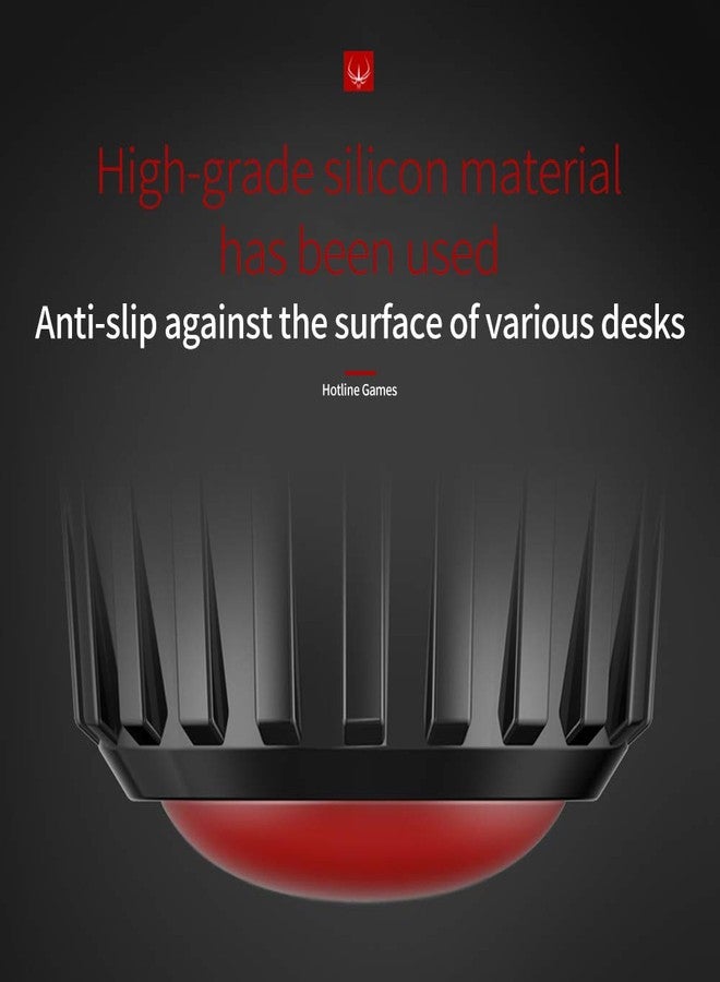 HOTLINE GAMES HOTLINEGAMES H2 Keyboard Stand Ergonomic Keyboard Riser Laptop Stand Notebook Stand Keyboard Holder Laptop Cooler Laptop Cooling pad (Black) - Image 2