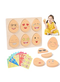 Y&D Montessori Toys for 2-6 Year Old,Toddlers Wooden Expressions 32 in 1 Preschool Kids Wood Gifts,Autism Sensory Educational Boys Girls Age 3-5, Stocking Stuffers  - Image 1