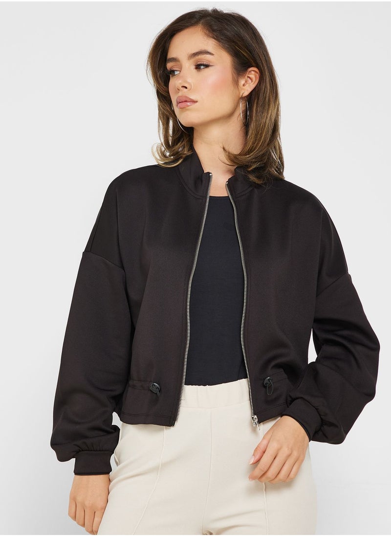 VERO MODA - Zip Through Sweatshirt - Image 1