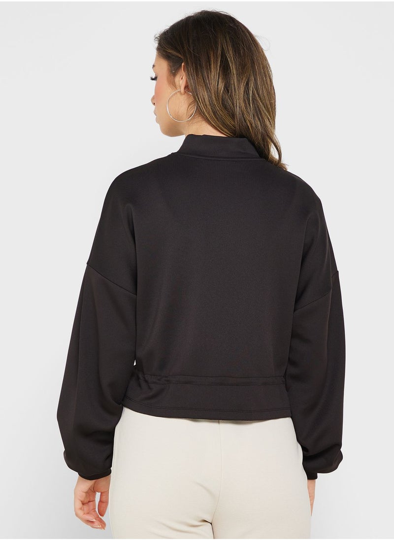 VERO MODA - Zip Through Sweatshirt - Image 1