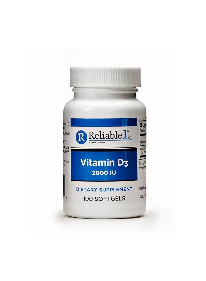 Reliable 1 Laboratories Vitamin D3 2000 Iu Softgels, 100 Count - Image 1