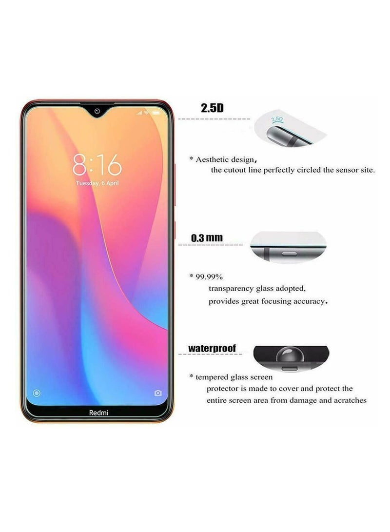 HEXABEX Tempered Glass for Redmi 12C Glass Screen Protector Compatible with Redmi 12C Clear - Image 3