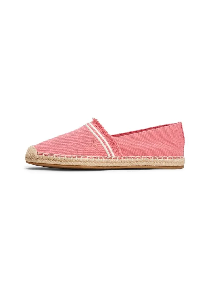 TOMMY HILFIGER Fringe Canvas Closed Espadrille