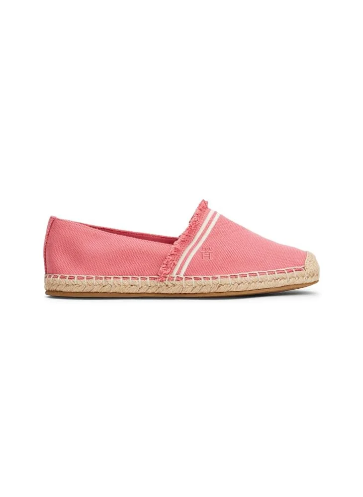 TOMMY HILFIGER Fringe Canvas Closed Espadrille