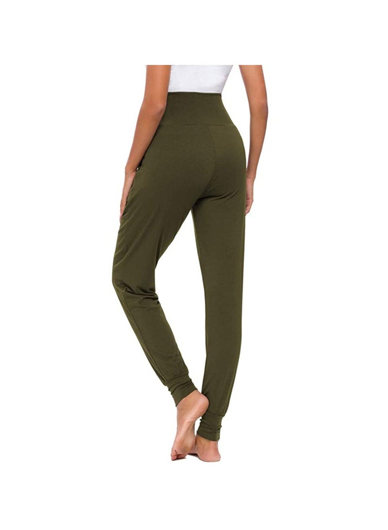 Women's Maternity Pants Over Belly Lounge Pajamas Clothes Pregnancy Must Haves Joggers with Pockets  - Image 4
