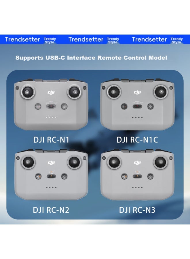 trendsetter Compatible With Dji Connection Cable, Data Cable For Mavic 3/air2/2s/mini2 Drone Remote Controller, Dual-head Type-c Adapter Cable For Apple 16/15 Huawei - Image 2