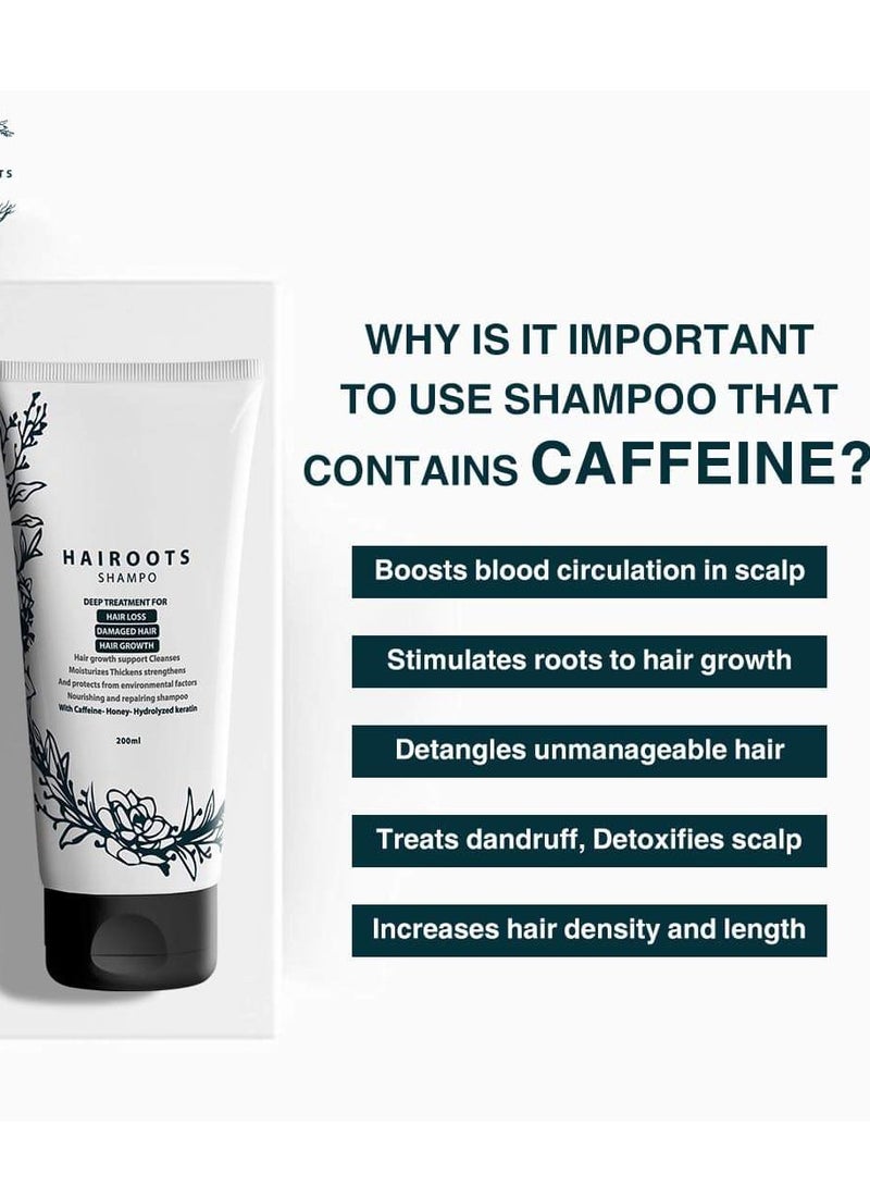 هيروتس شامبو علاج عميق لتساقط الشعر التالف ونمو الشعر 200 مل - Image 5