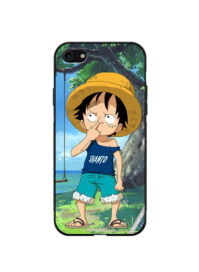 VR CREATIVE Protective Case Cover For Apple iPhone SE (2022) Monkey Dluffy Design Multicolour - Image 1