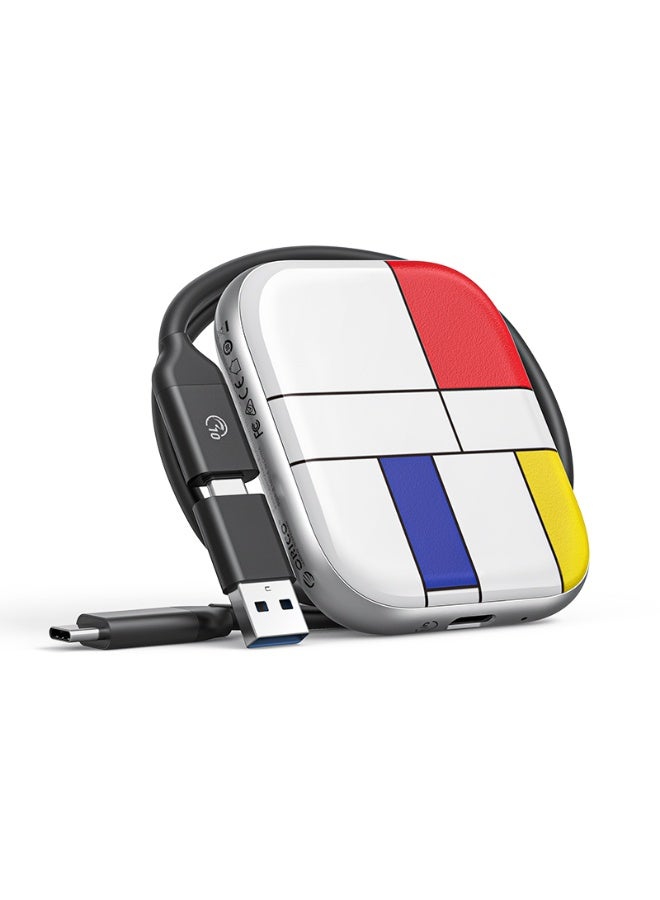 Orico ORICO 2TB Mondrian-Inspired Portable SSD - Image 1