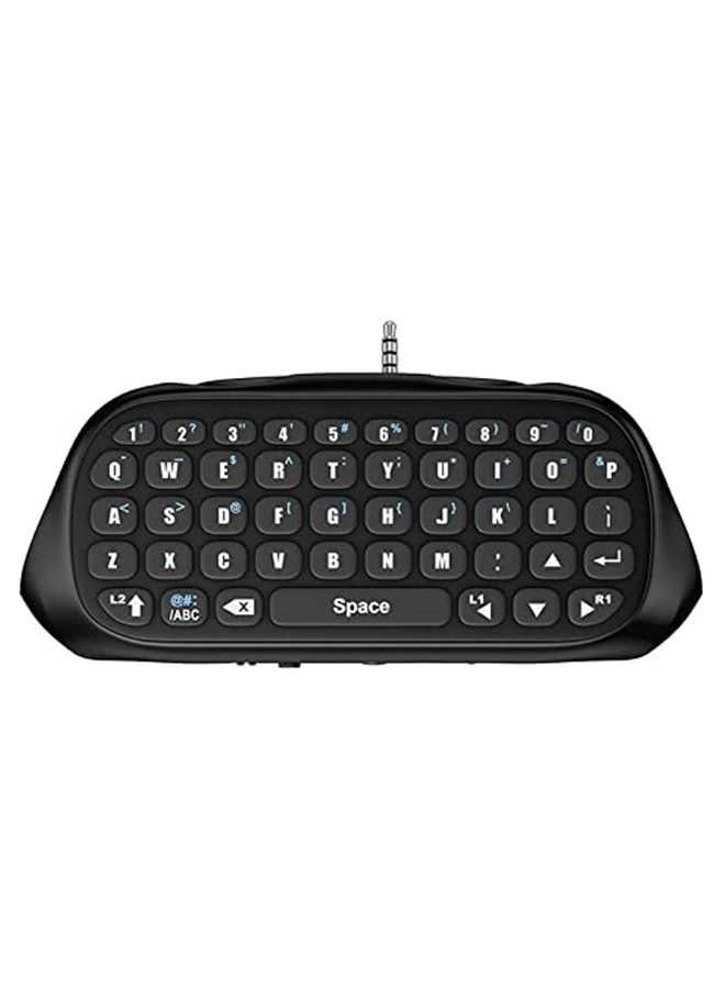 Keyboard 2.4G Wireless Chatpad for PS4 Controller - Image 2