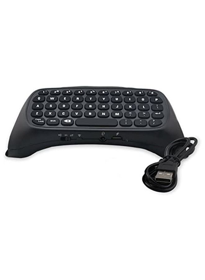 Keyboard 2.4G Wireless Chatpad for PS4 Controller - Image 1