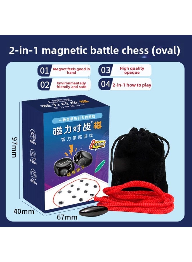لعبة الشطرنج المغناطيسية ثنائية المعركة التفاعلية بين الوالدين والطفل، لعبة تعليمية ممتعة للأطفال، شطرنج ذو تأثير مغناطيسي، بيع ساخن عبر الحدود