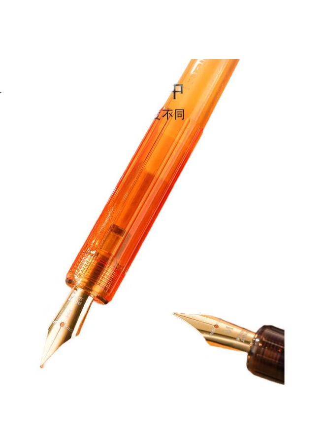 Pilot Iro-Utsushi Transparent Minimalist Drawing Pen, Ink Pen For Quick Sketching, Suitable For Students And Adults, P-Fir24 M Nib, Bamboo Charcoal - Image 3