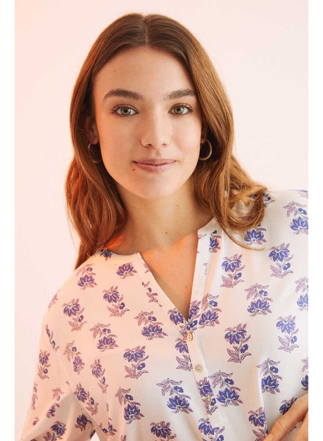women'secret قميص داخلي بأكمام واسعة  - Image 1