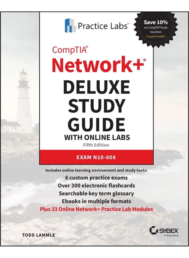 CompTIA Network+ Deluxe Study Guide with Online Labs: Exam N10–008  - Image 1