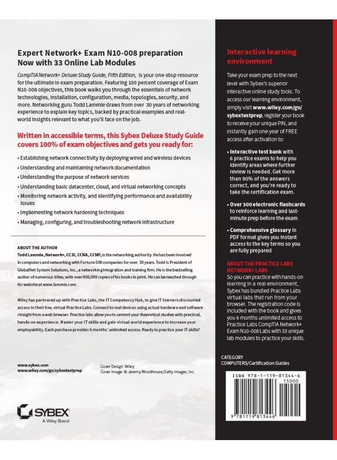 CompTIA Network+ Deluxe Study Guide with Online Labs: Exam N10–008  - Image 2