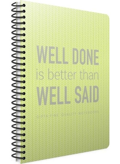 Gıpta A4 Notebook 72 Copies. Striped Spr. pp. Kpk. Green 